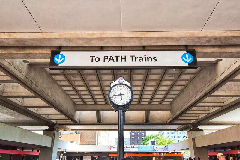 Entrance to the PATH Trains, Journal Square, Jersey City NJ