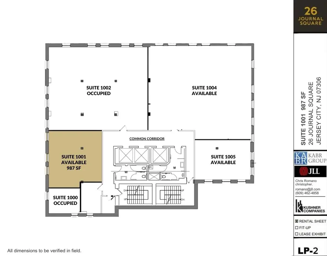 Suite 1001, 26 Journal Square